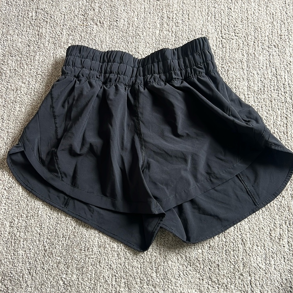 Lululemon Black Athletic Shorts - size 4